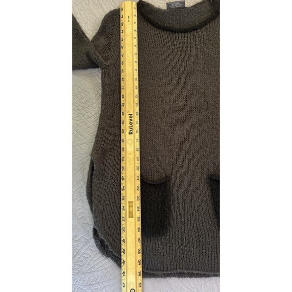 Wooden Ships Gray Sweater X/S Wool Mohair Oversized Slouchy Boho Paola Buendia - Picture 5 of 6